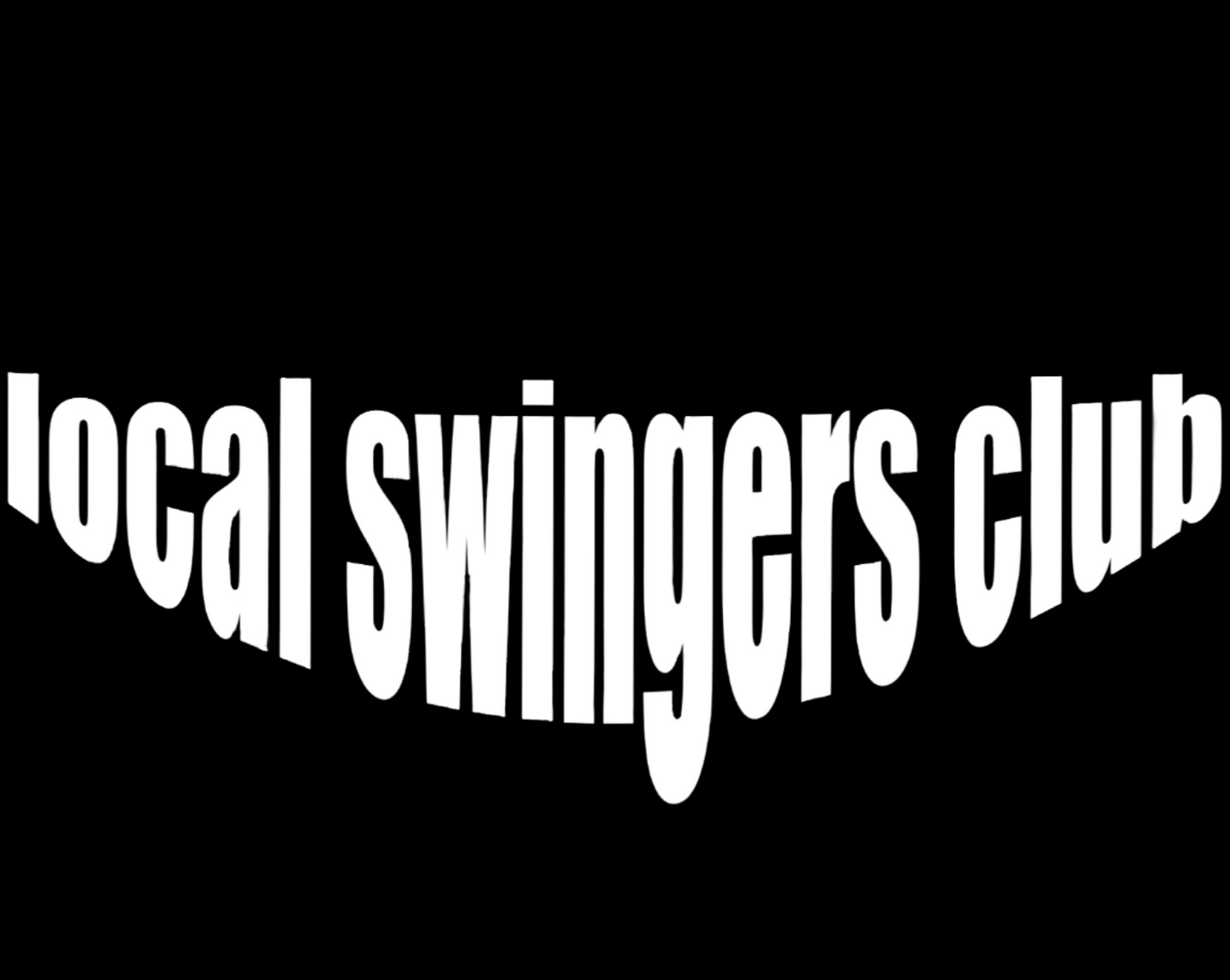 LOCAL SWINGERS CLUB STICKER
